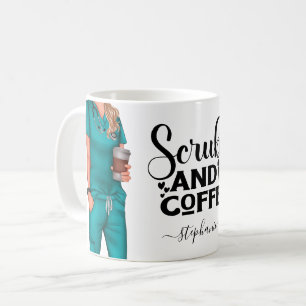 Caneca De Café Enfermeira de café, Enfermeira personalizada