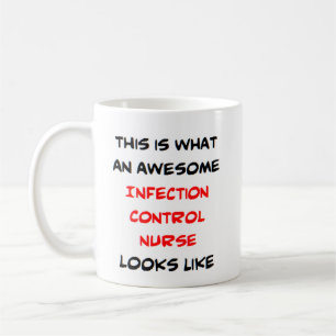 Caneca De Café enfermeira de controlo de infecção incrível