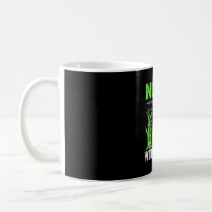 Caneca De Café Enfermeira De Dia Bruxa De Noite Design De Hallowe