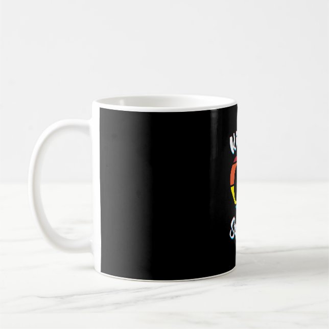 Caneca De Café Enfermeira de Diálise da Equipe de Nefrologia Retr (Esquerda)