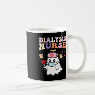 Caneca De Café Enfermeira de diálise Enfermeira de Halloween Dia