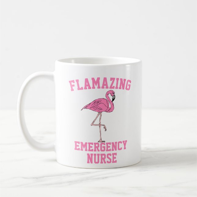 Caneca De Café Enfermeira de emergência flagrante Mug (Esquerda)