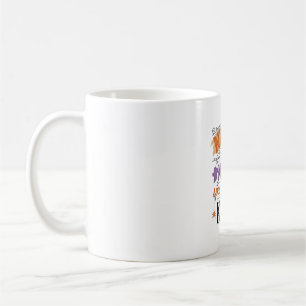 Caneca De Café Enfermeira de Halloween Espetacular Infantil Desig