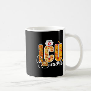 Caneca De Café Enfermeira de Icu Caiu no Outono Sai da Saúde de A