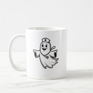 Caneca De Café Enfermeira de Mug Diversão de Halloween