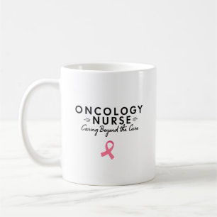Caneca De Café Enfermeira de Oncologia – Cuidando Além da Cura