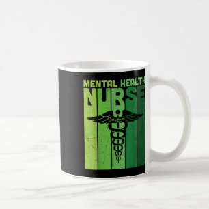 Caneca De Café Enfermeira de saúde mental Depressão Atenção à Saú