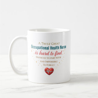 Caneca De Café Enfermeira de Saúde Ocupacional Personalizada Apre