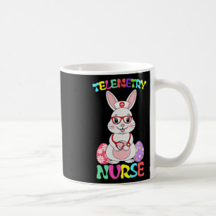 Caneca De Café Enfermeira de telemetria Enfermeira de Páscoa Coel