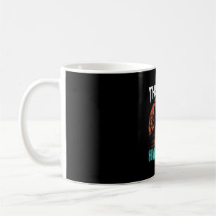 Caneca De Café Enfermeira Dia das Bruxas Design Assustador de Saú