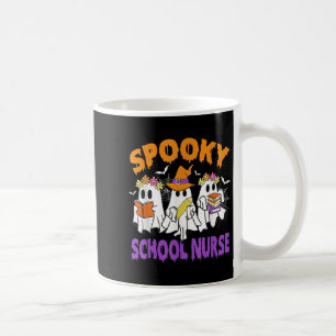 Caneca De Café Enfermeira Enfermeira Encantada Engraçada Fantasma