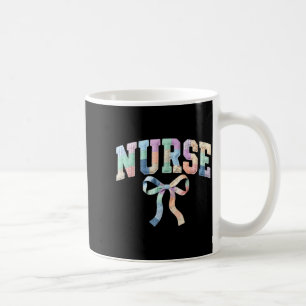 Caneca De Café Enfermeira floral coquete presente dia das enferme