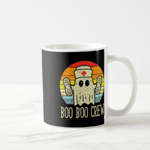 Caneca De Café Enfermeira Ghost da Boo Boo Retro Halloween 2020 N