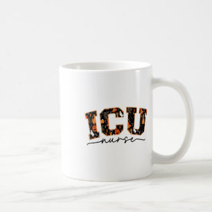 Caneca De Café Enfermeira Icu Enfermeira Halloween Cuidados Críti
