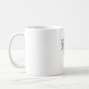 Caneca De Café Enfermeira Mãe Bebê Camisa com Laço Floral Design_