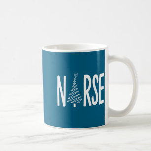 Caneca De Café Enfermeira Natal Papai Noel Favorito