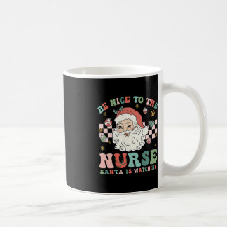 Caneca De Café Enfermeira Natal Seja Legal Para Os Papais noeis D