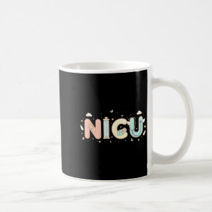 Caneca De Café Enfermeira Nicu Dia dos Namorados Coração Estetosc