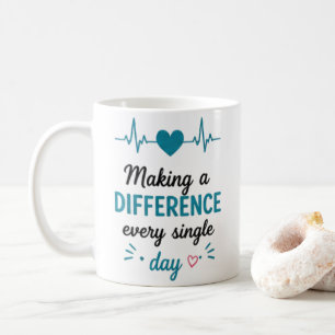 Caneca De Café Enfermeira Orgulhosa Presente Inspirador para Enfe