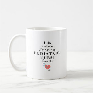 Caneca De Café Enfermeira Pediátrica