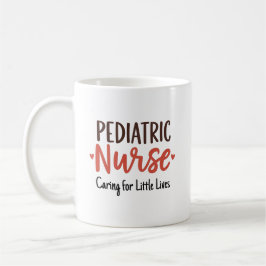 Caneca De Café Enfermeira Pediátrica – Cuidando de Pequenas Vidas