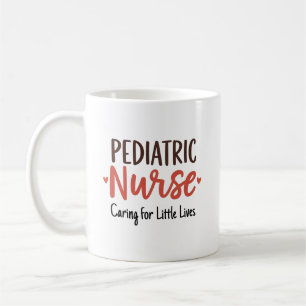 Caneca De Café Enfermeira Pediátrica – Cuidando de Pequenas Vidas