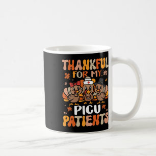 Caneca De Café Enfermeira Picu agradecida Ação de Graças Turquia