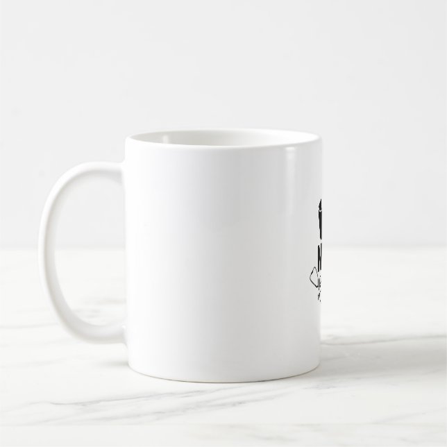Caneca De Café Enfermeira Presente Em Serviço (Esquerda)