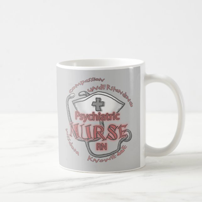 Caneca De Café Enfermeira Psiquiátrica Axiom  (Direita)