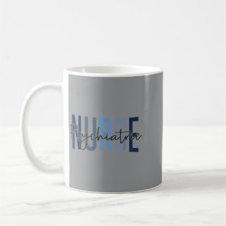 Caneca De Café Enfermeira Psiquiátrica Divertida Enfermeira de Sa