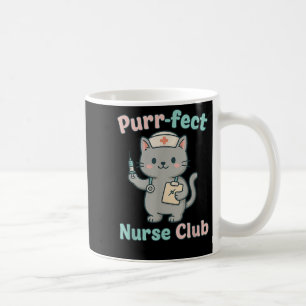 Caneca De Café Enfermeira Purfect Nurse Gata Enfermeira Enfermeir