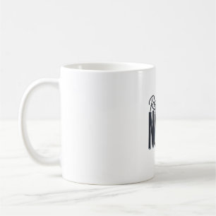 Caneca De Café Enfermeira Registrada Tipografia Script Design Vet