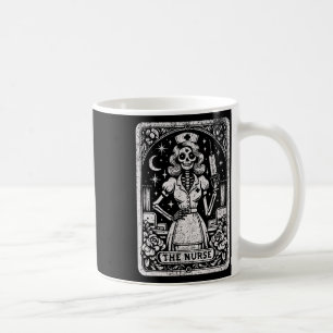 Caneca De Café Enfermeira Skeleton Tarot Card Enfermeira Enfermei