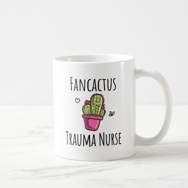 Caneca De Café Enfermeira Trauma Presente Emergência ER ICU (Direita)