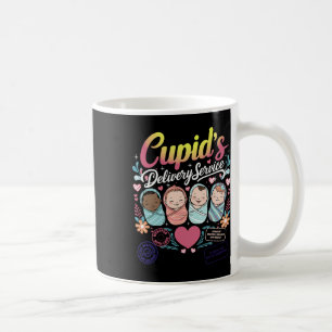 Caneca De Café Enfermeira Vale Cupido Serviço de Entrega Trabalho
