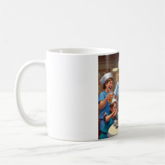 Caneca De Café Enfermeiras Criam Esperança, Médicos Usam Mug
