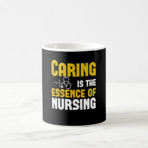 Caneca De Café Enfermeiras De Corona - Cuidar É A Essência