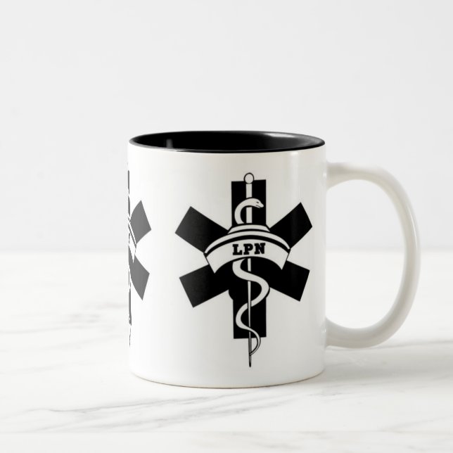 Caneca De Café Enfermeiras de LPN (Direita)