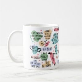 Caneca De Café Enfermeiro Afirmação Diária RT de Enfermagem Inspi