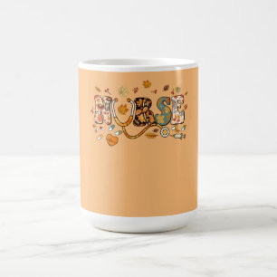Caneca De Café Enfermeiro Dia de Ação de Graças Enfermeiro Esteto