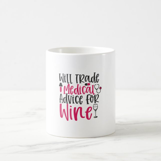 Caneca De Café Enfermeiro Dotado Comercializará Aconselhamento Mé (Centro)