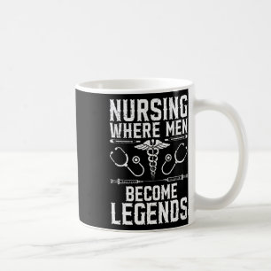 Caneca De Café Enfermeiro Masculino Enfermeiro Homem Enfermeira M
