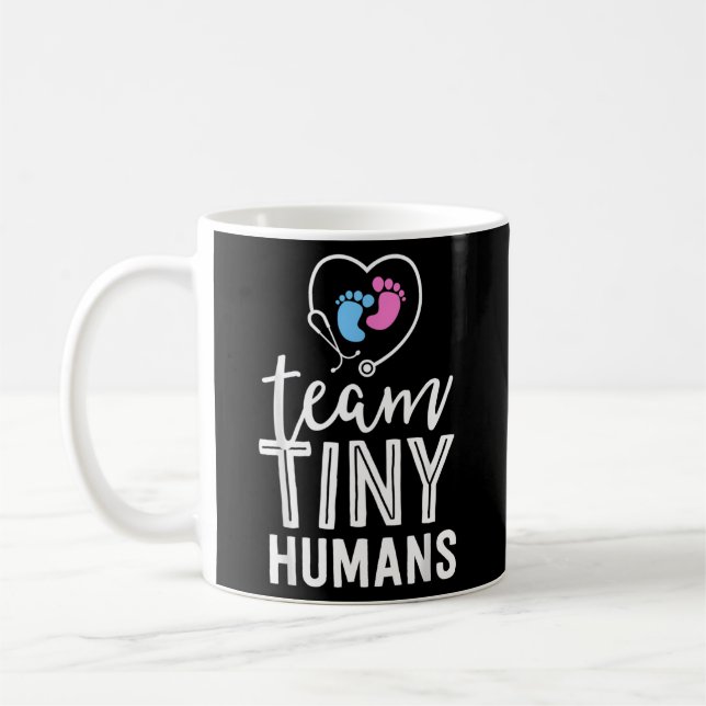 Caneca De Café Enfermeiro Nicu Aleitamento Humano Enfermeiro Neon (Esquerda)