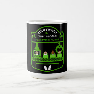 Caneca De Café Enfermeiro Pediátrico Dúvidas de valorização