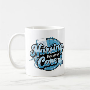 CANECA DE CAFÉ ENFERMEIRO PORQUE NOS IMPORTAMOS