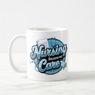 CANECA DE CAFÉ ENFERMEIRO PORQUE NOS IMPORTAMOS