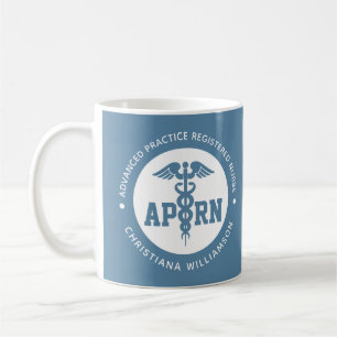 Caneca De Café Enfermeiro Registrado de Prática Avançada APRN Per