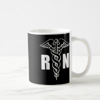 Enfermeiro Rn Caduceus Símbolo Médico Enfermeiro (
