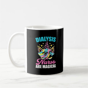 Caneca De Café Enfermeiros De Diálise São Doença Renal Magia Unic