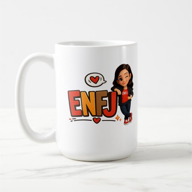 CANECA DE CAFÉ ENFJ (Esquerda)